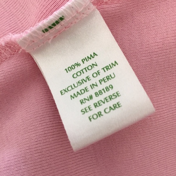 Lilly Pulitzer Long Sleeve Polo Pink Size Medium - Picture 6 of 8